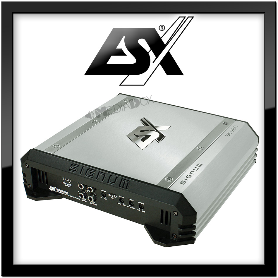 ESX SE 260   2 Kanal Auto Verstärker / Endstufe 360 Watt MAX